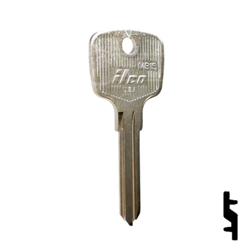 Uncut Key Blank | Mercedes Benz | MB15 - Image 3
