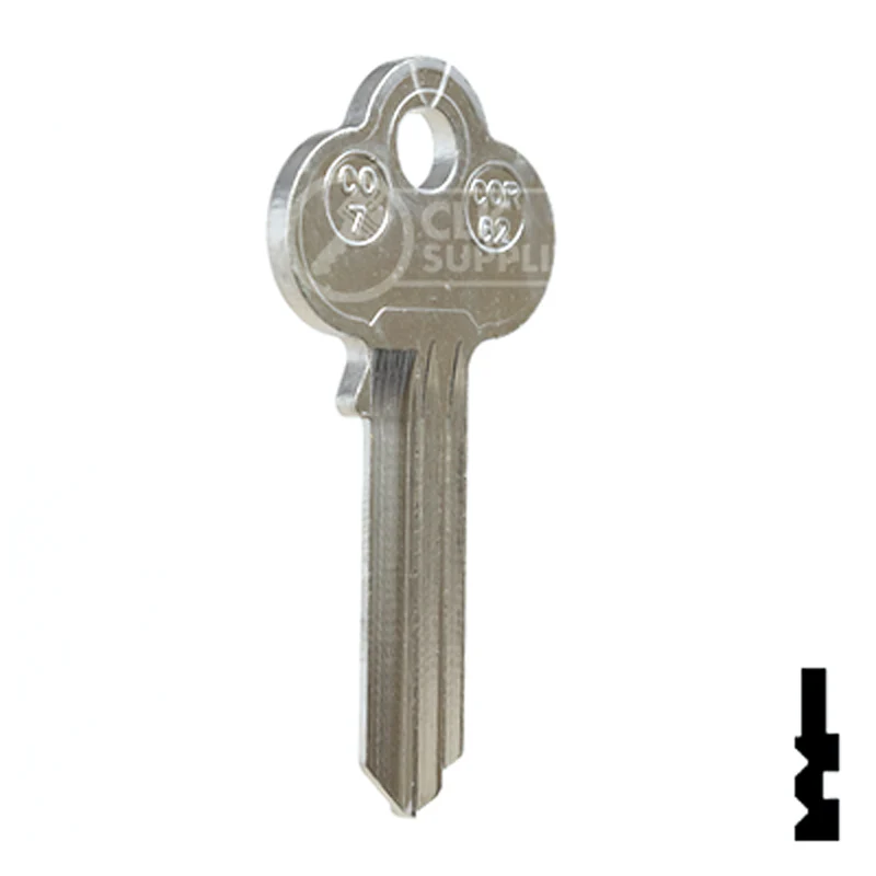 Uncut Key Blank | Corbin Russwin | COR-62 - Image 16