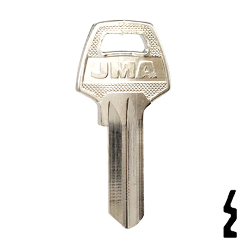 Uncut Key Blank | Corbin Russwin | CB2, COR-40 - Image 3