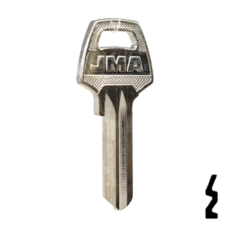 Uncut Key Blank | Corbin Russwin | CB2, COR-40 - Image 4