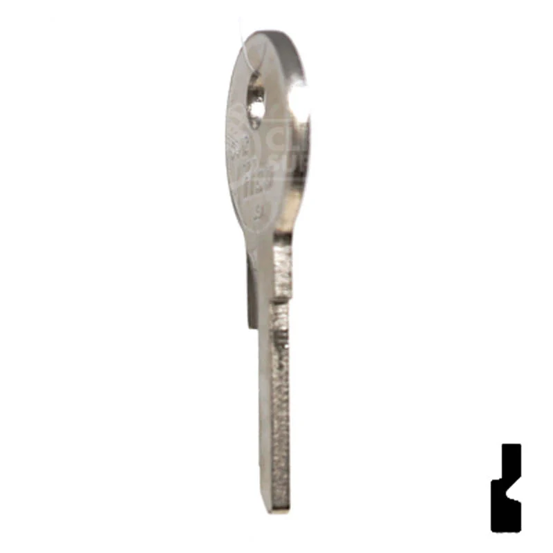 Uncut Key Blank | Mercury , Clum Boat | CU12 - Image 20