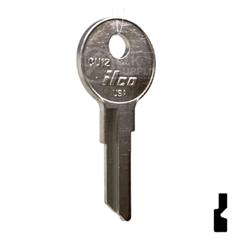 Uncut Key Blank | Mercury , Clum Boat | CU12 - Image 3