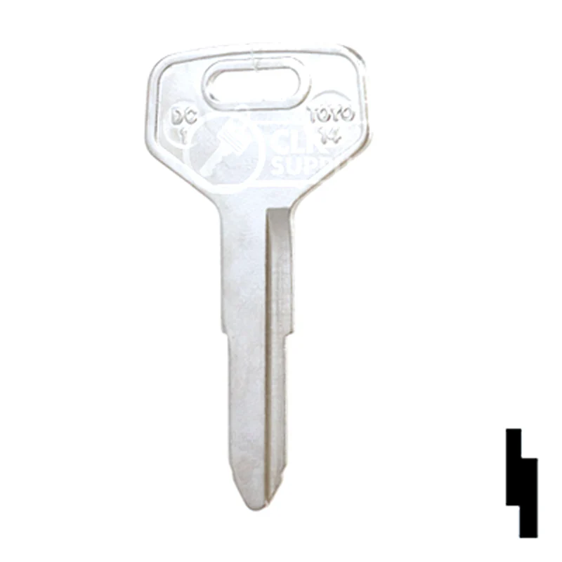 Uncut Key Blank | Chrysler, Dodge, Jeep  | DC1 - Image 12