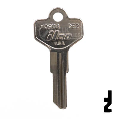 Uncut Key Blank | Dexter, Cessna | DE2, D1098B