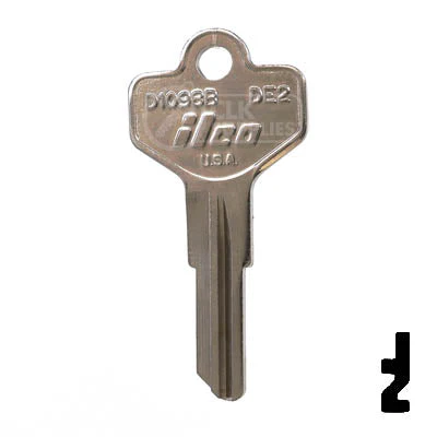 Uncut Key Blank | Dexter, Cessna | DE2, D1098B - Image 24