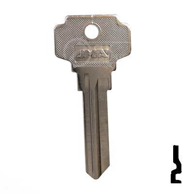 Uncut Key Blank | Dexter | DE8, D1054KA