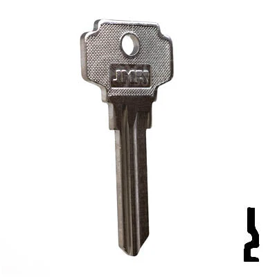 Uncut Key Blank | Dexter | DE8, D1054KA - Image 3