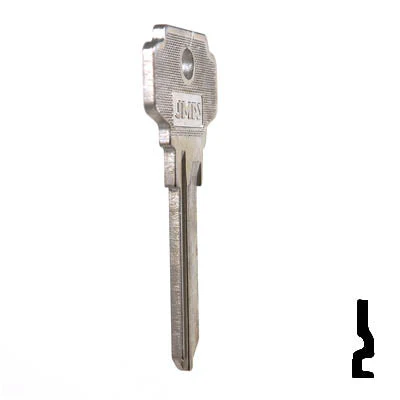 Uncut Key Blank | Dexter | DE8, D1054KA - Image 5