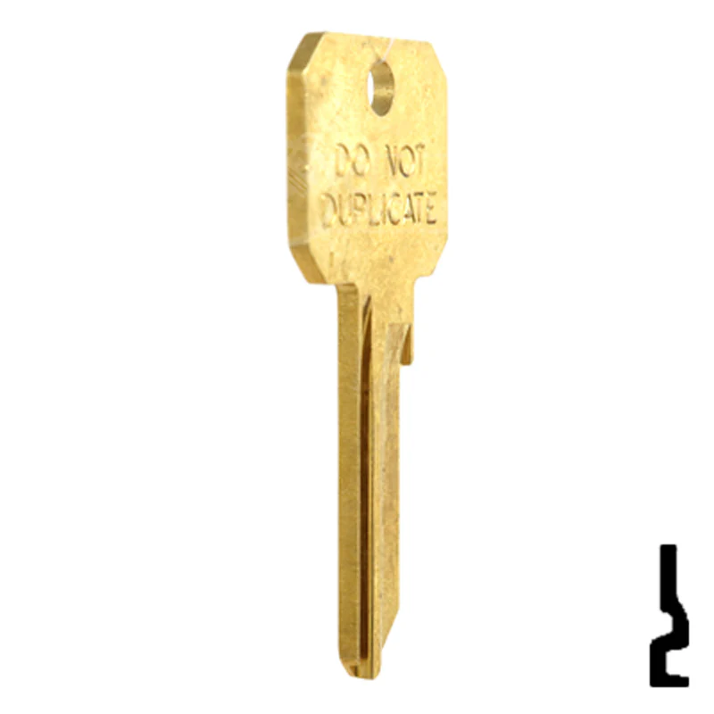 Uncut DND Key Blank | Dexter | DE6-DND, D1054K - Image 5