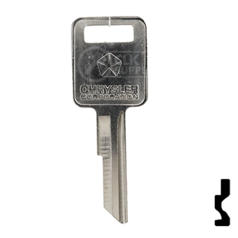 Uncut Key Blank | Dodge | RA4, 1970AM - Image 13