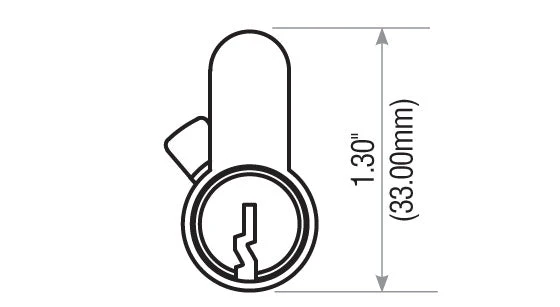Double Sided Profile Cylinder Kwikset Keyway US4 - Image 3