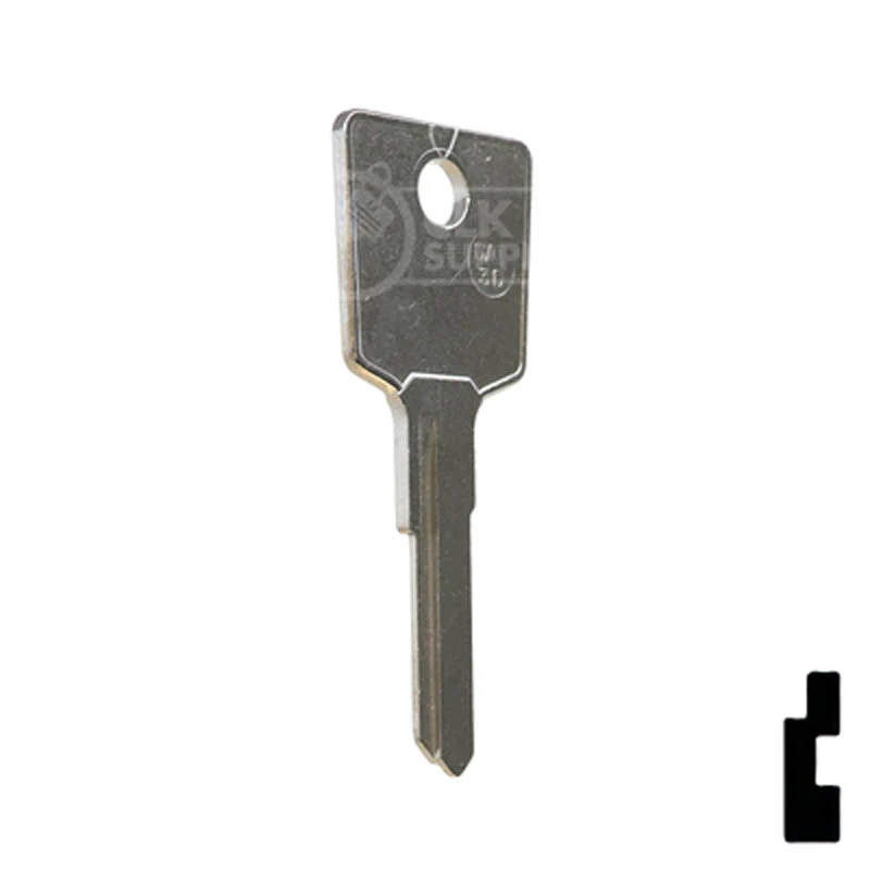 Uncut Key Blank | Nissan | Datsun | DT4 - Image 16