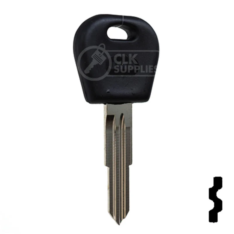 Uncut Key Blank | Daewoo | DW04RAP - Image 3