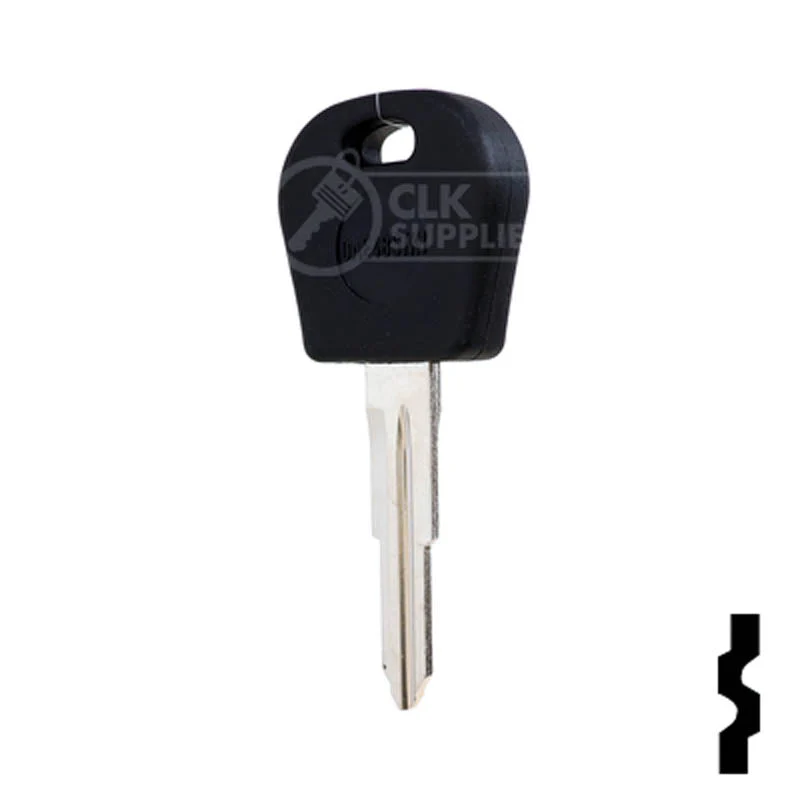 Uncut Cloneable Transponder Key Blank | Daewoo | DW04RT5 - Image 11