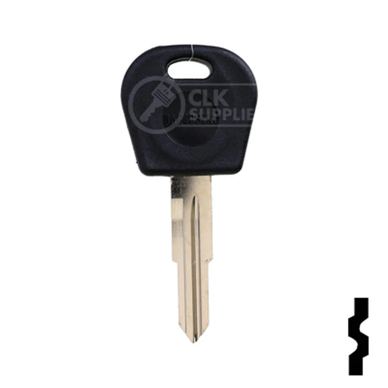 Uncut Cloneable Transponder Key Blank | Daewoo | DW04RT5 - Image 14