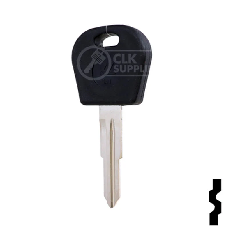 Uncut Cloneable Transponder Key Blank | Daewoo | DW04RT5 - Image 24