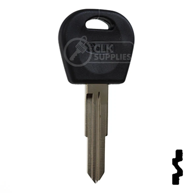 Uncut Key Blank | Daewoo | DW05RAP - Image 2