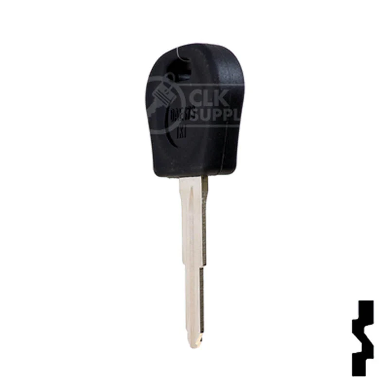 Uncut Cloneable Transponder Key Blank | Daewoo | DW05RT5 - Image 10