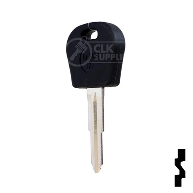 Uncut Cloneable Transponder Key Blank | Daewoo | DW05RT5 - Image 11