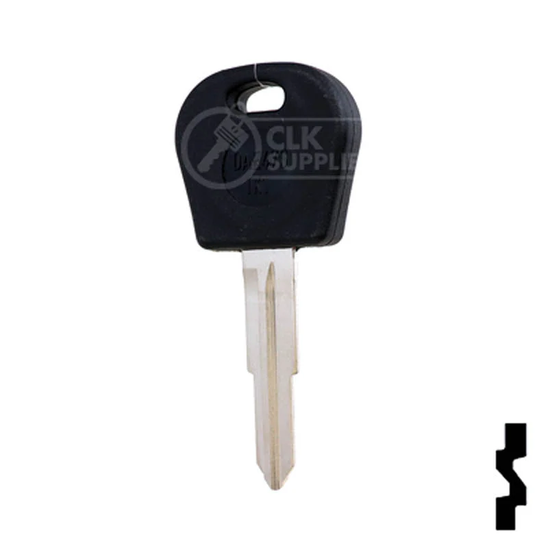 Uncut Cloneable Transponder Key Blank | Daewoo | DW05RT5 - Image 12