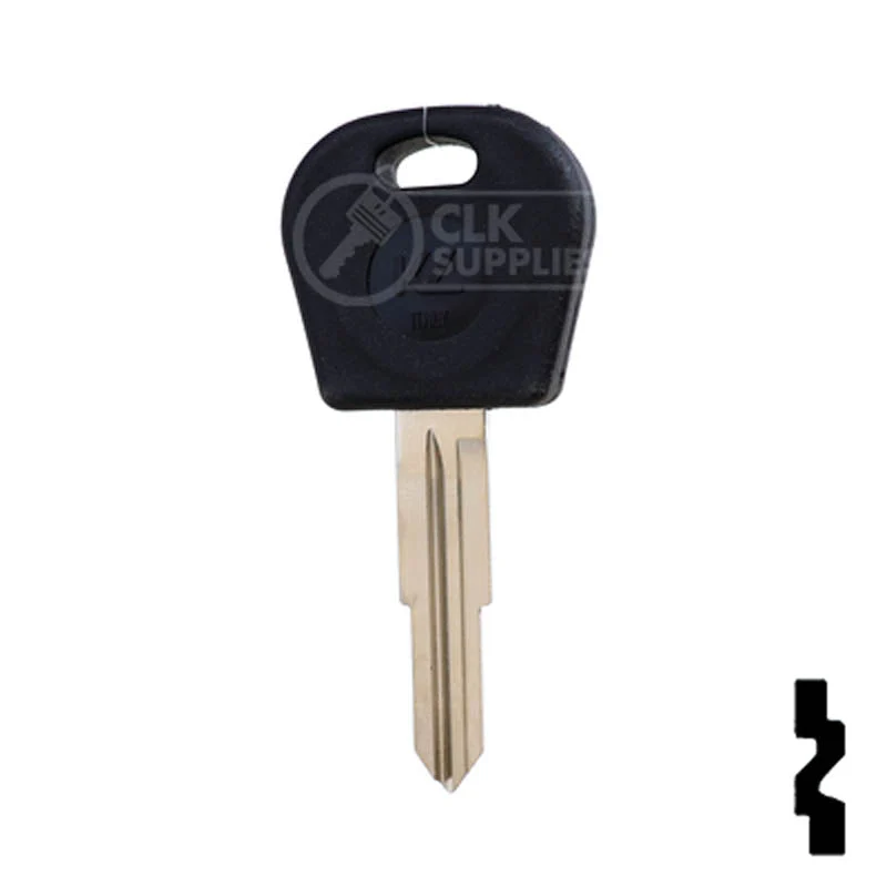 Uncut Cloneable Transponder Key Blank | Daewoo | DW05T5 - Image 12