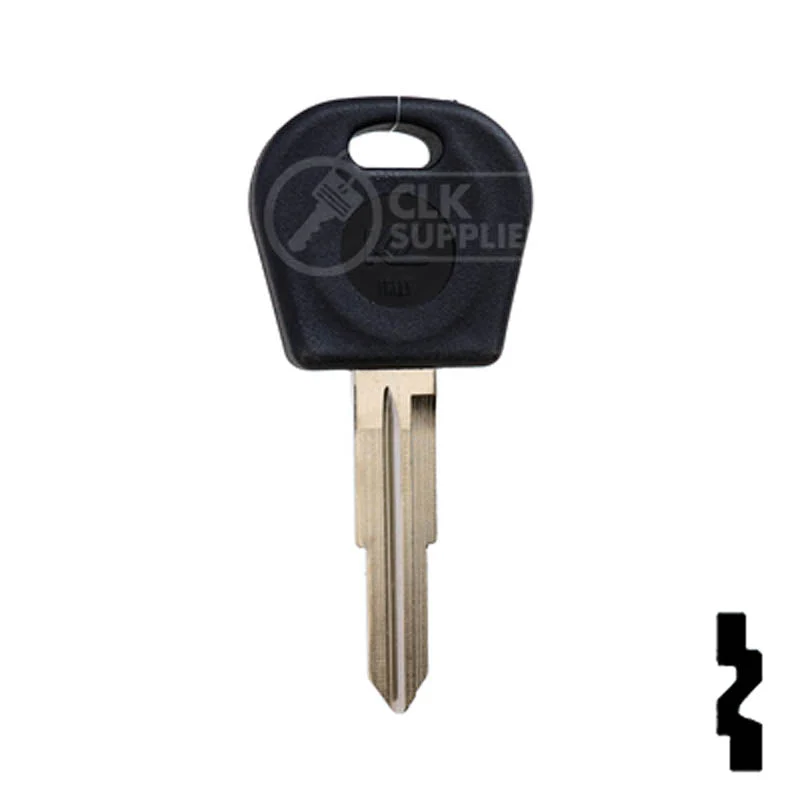 Uncut Cloneable Transponder Key Blank | Daewoo | DW05T5 - Image 14