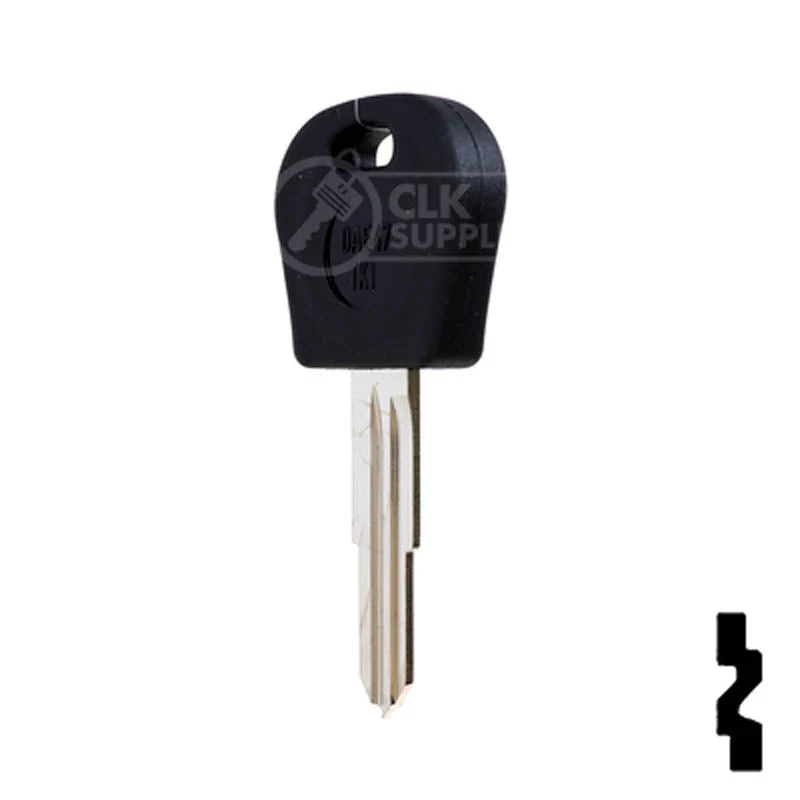 Uncut Cloneable Transponder Key Blank | Daewoo | DW05T5 - Image 22
