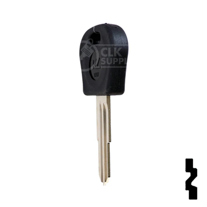 Uncut Cloneable Transponder Key Blank | Daewoo | DW05T5 - Image 9