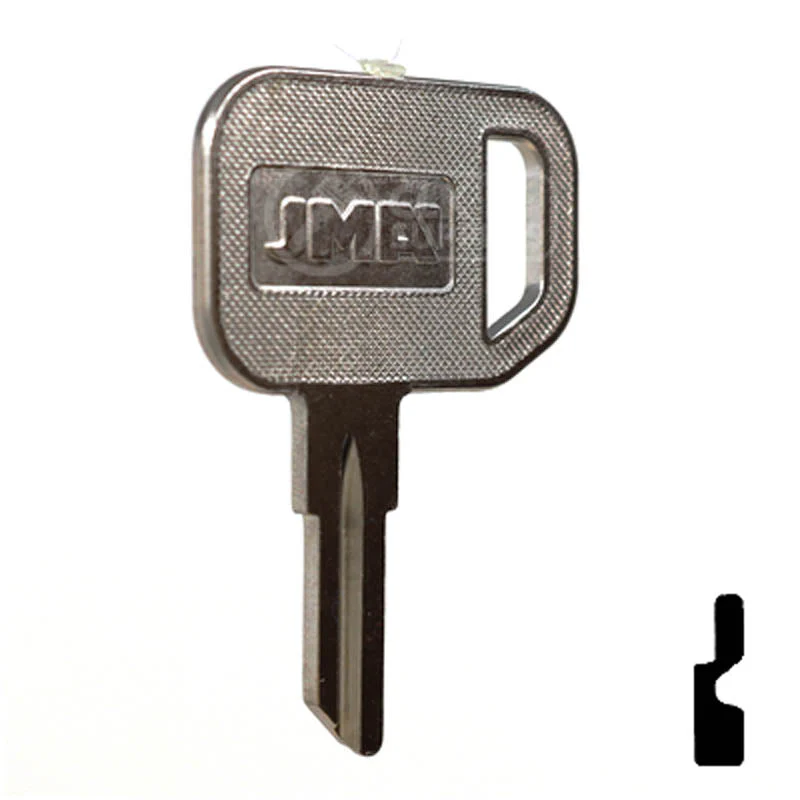 Uncut Key Blank | John Deere, Yard Tractor | E1098JD - Image 3