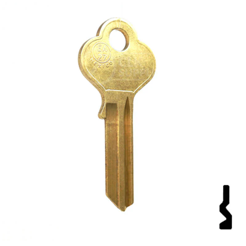 Uncut Key Blank | Eagle | EA27, X1014F - Image 3