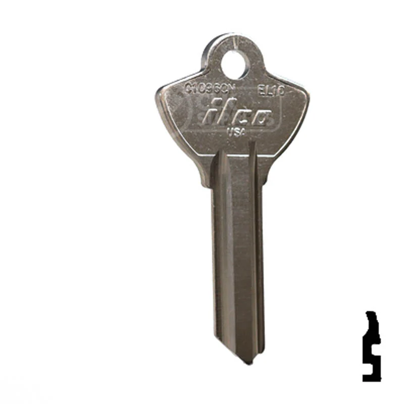 Uncut Key Blank | Craftsman | EL10, C1096CN - Image 2