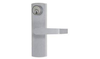 Escutcheon Lever - Entrance Aluminum Color
