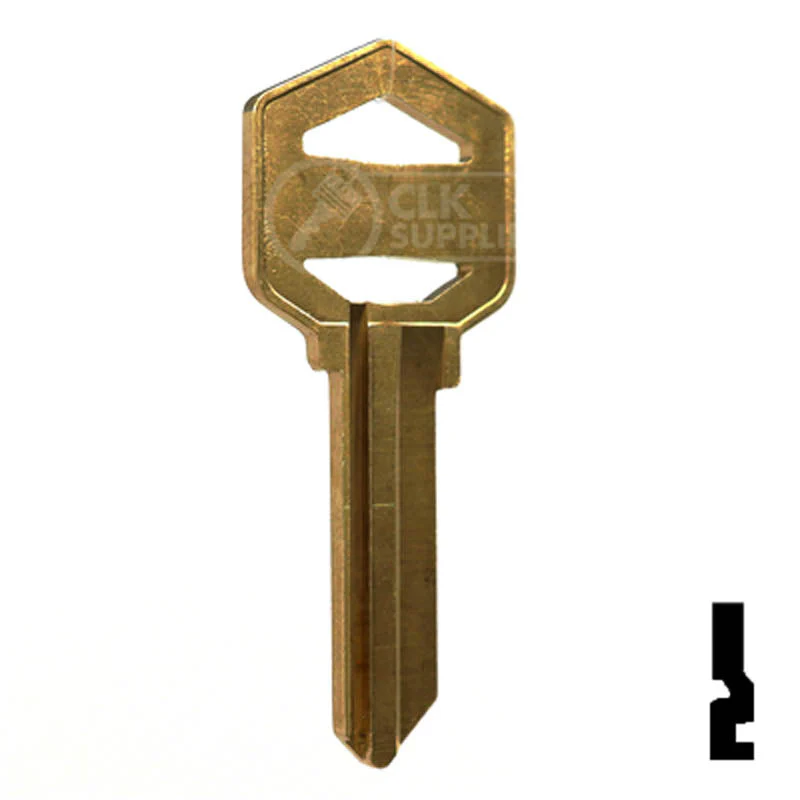Uncut Key Blank | Imported Kwikset, EZ-Set | 1522, EZ1 - Image 15