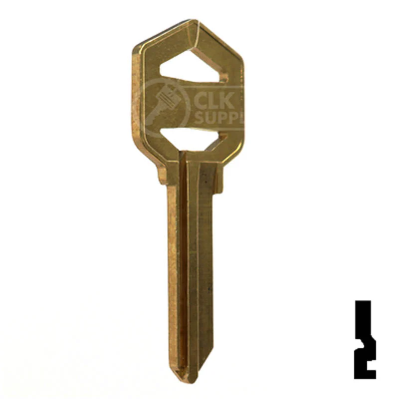 Uncut Key Blank | Imported Kwikset, EZ-Set | 1522, EZ1 - Image 16