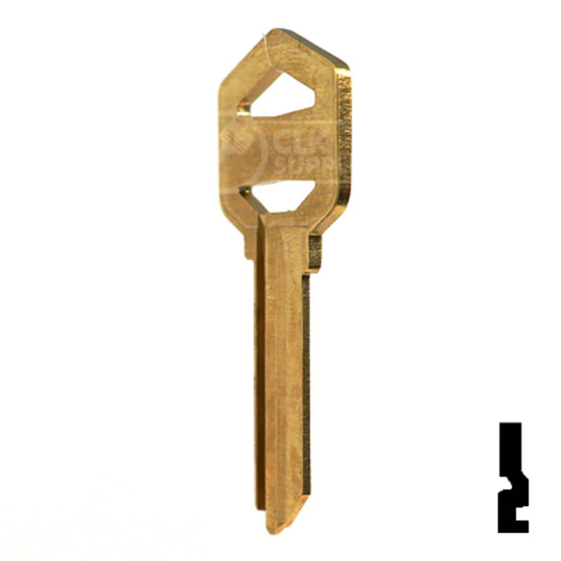 Uncut Key Blank | Imported Kwikset, EZ-Set | 1522, EZ1 - Image 9