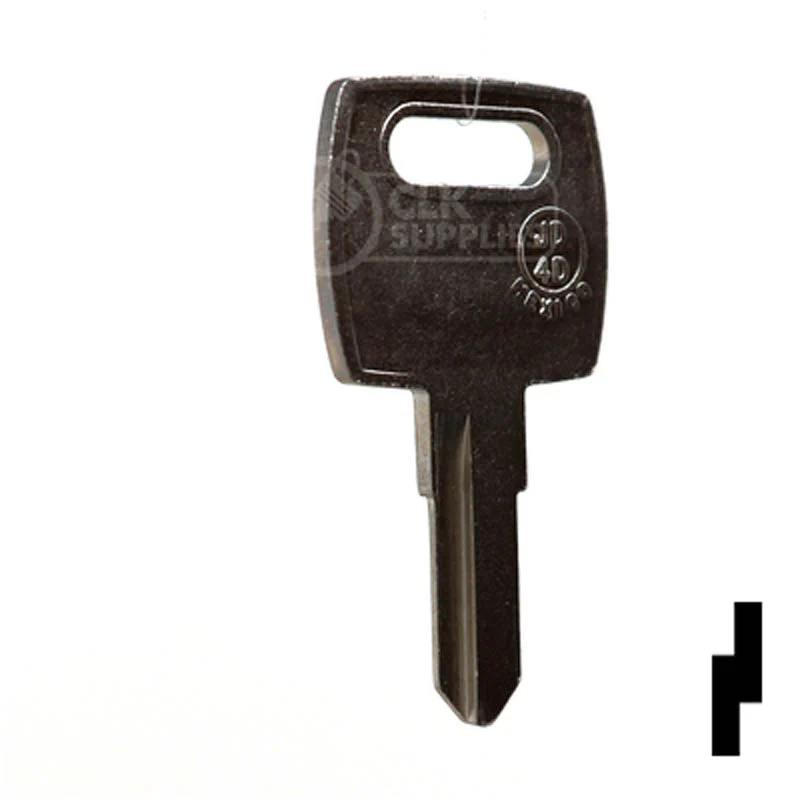 Uncut Key Blank | John Deere, Yard Tractor | F1098JD - Image 16