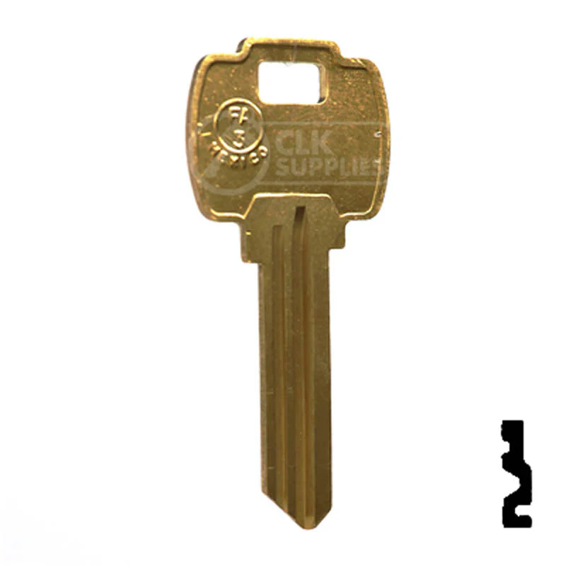 Uncut Key Blank | Falcon | FA3, A1054WD - Image 3