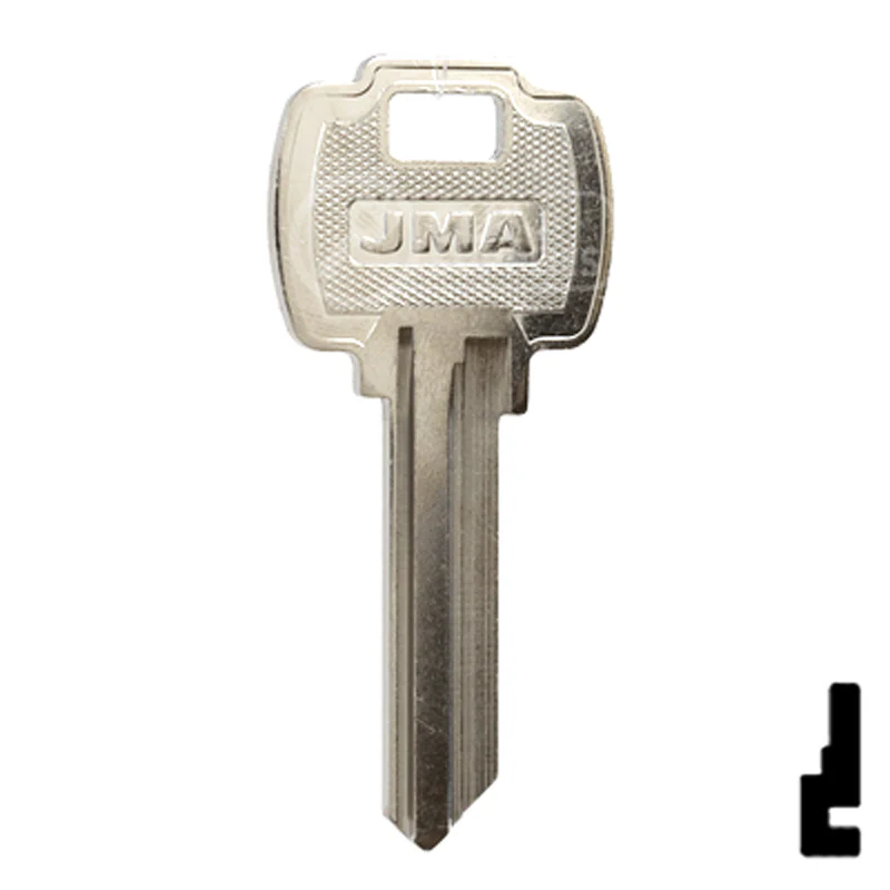 Uncut Key Blank | Falcon | FAL-2D - Image 2