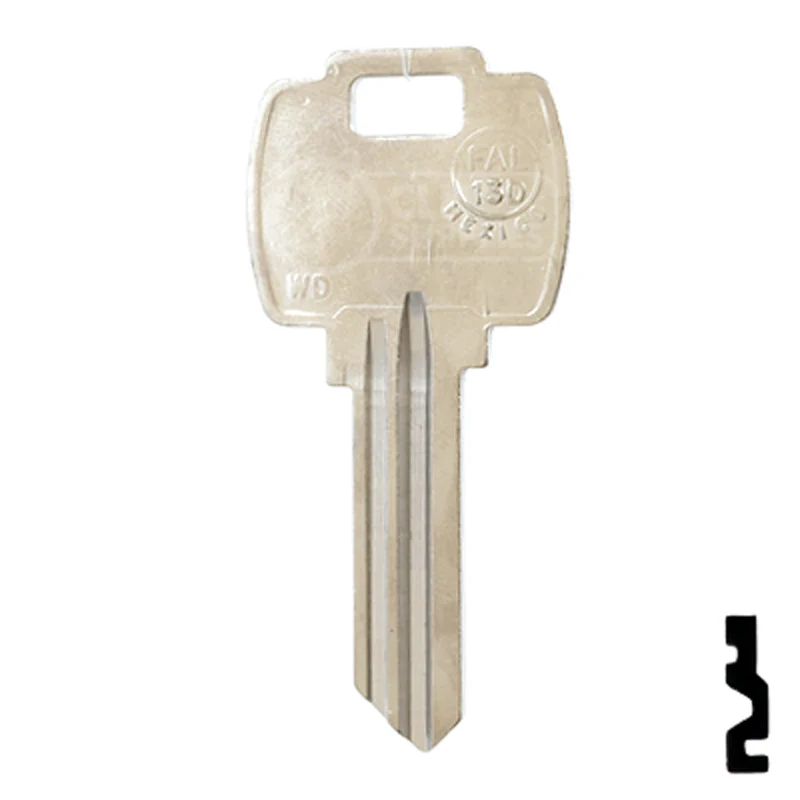 Uncut Key Blank | Falcon | FAL-13D, 1054WD - Image 12