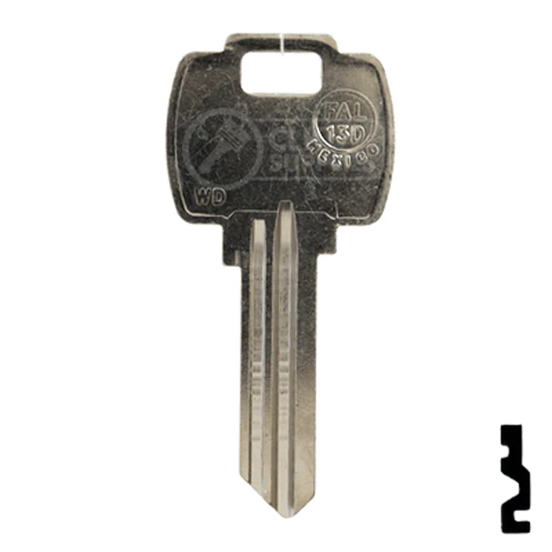 Uncut Key Blank | Falcon | FAL-13D, 1054WD - Image 13