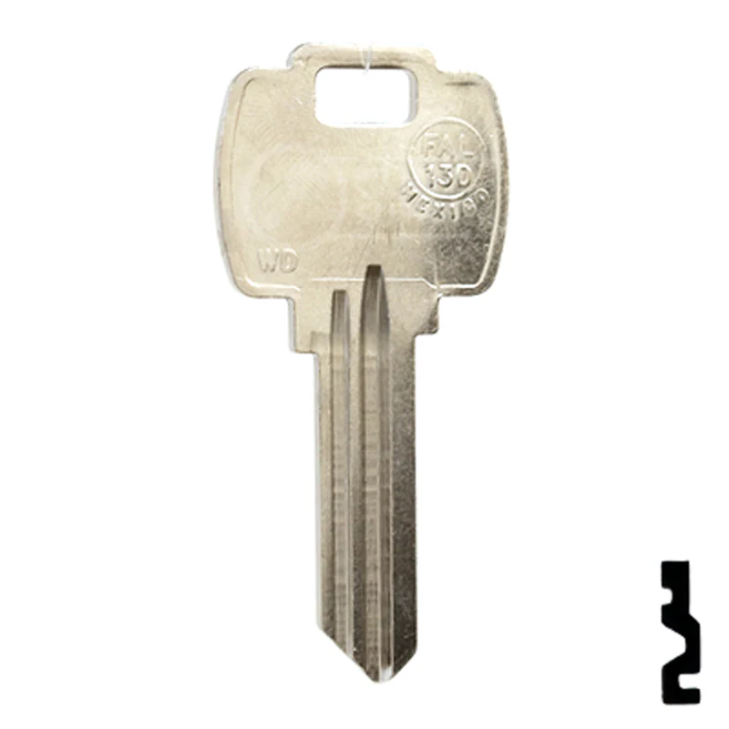 Uncut Key Blank | Falcon | FAL-13D, 1054WD - Image 14