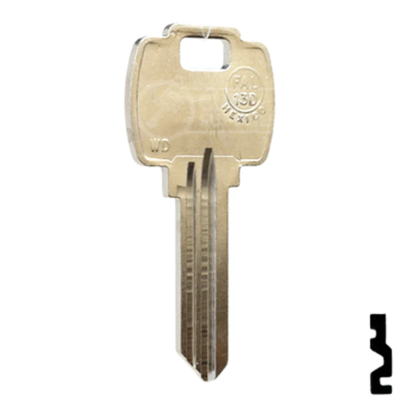 Uncut Key Blank | Falcon | FAL-13D, 1054WD - Image 15