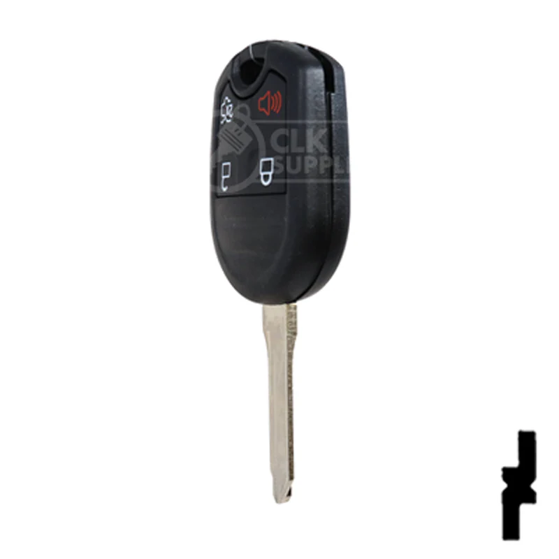 4-Button Remote Head Key w/ Ford Logo Tex 4D-63 (80-Bit) | Ford | 5912512 - Image 22