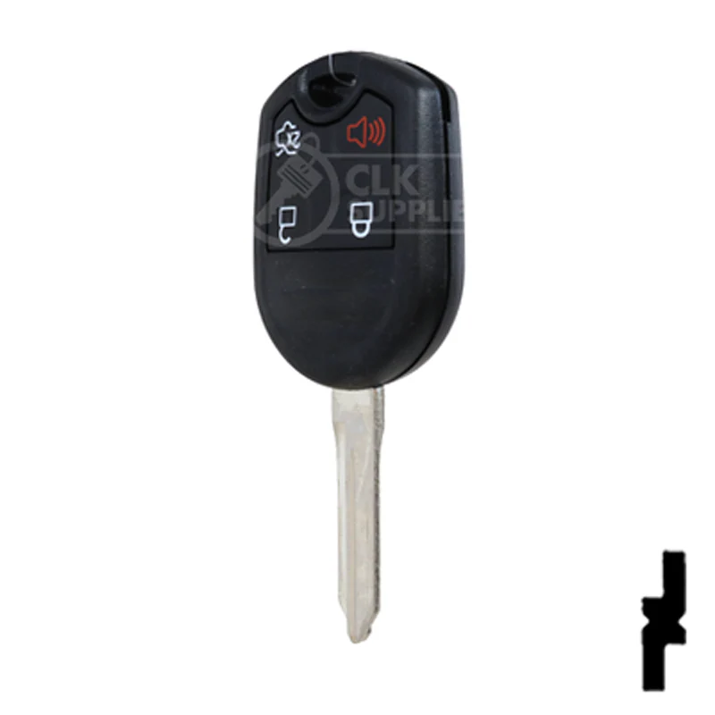 4-Button Remote Head Key w/ Ford Logo Tex 4D-63 (80-Bit) | Ford | 5912512 - Image 23