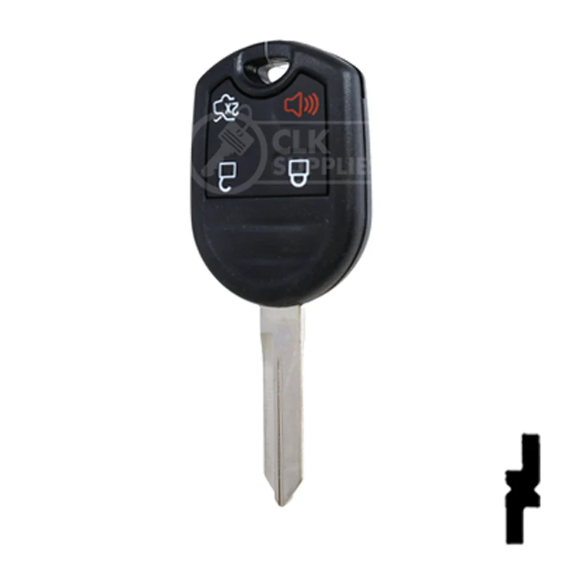 4-Button Remote Head Key w/ Ford Logo Tex 4D-63 (80-Bit) | Ford | 5912512 - Image 24
