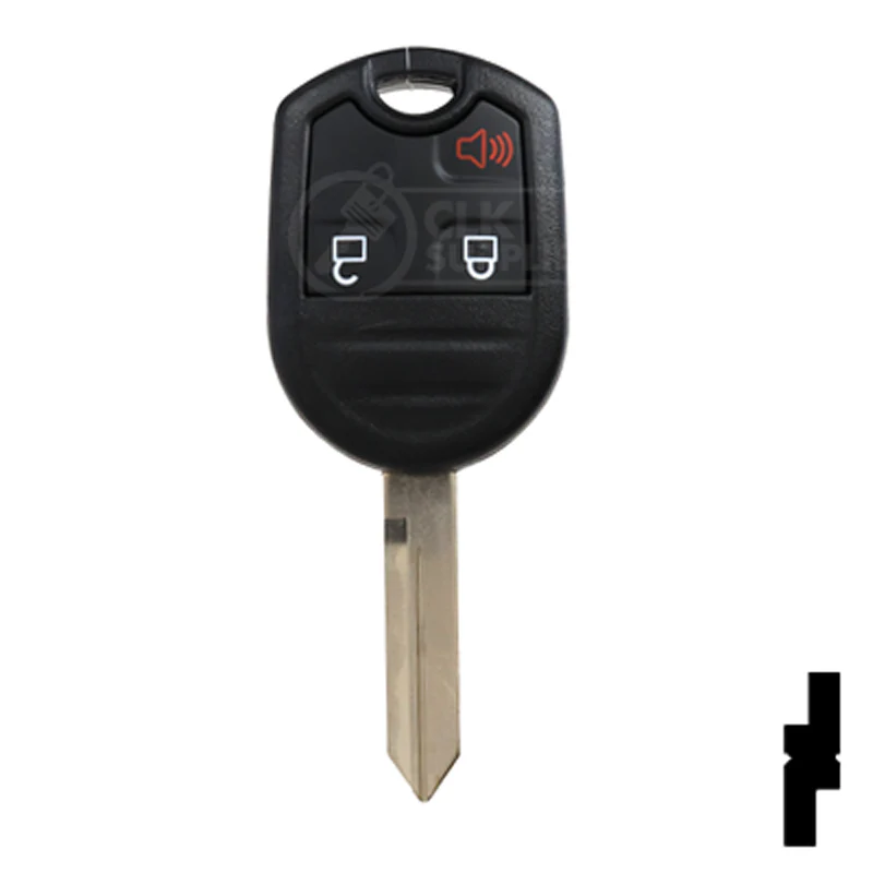 3-Button Remote Head Key w/ Ford Logo 4D-63 (80-Bit) | Ford | 5912560