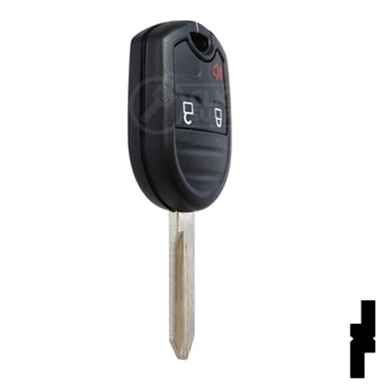3-Button Remote Head Key w/ Ford Logo 4D-63 (80-Bit) | Ford | 5912560 - Image 5