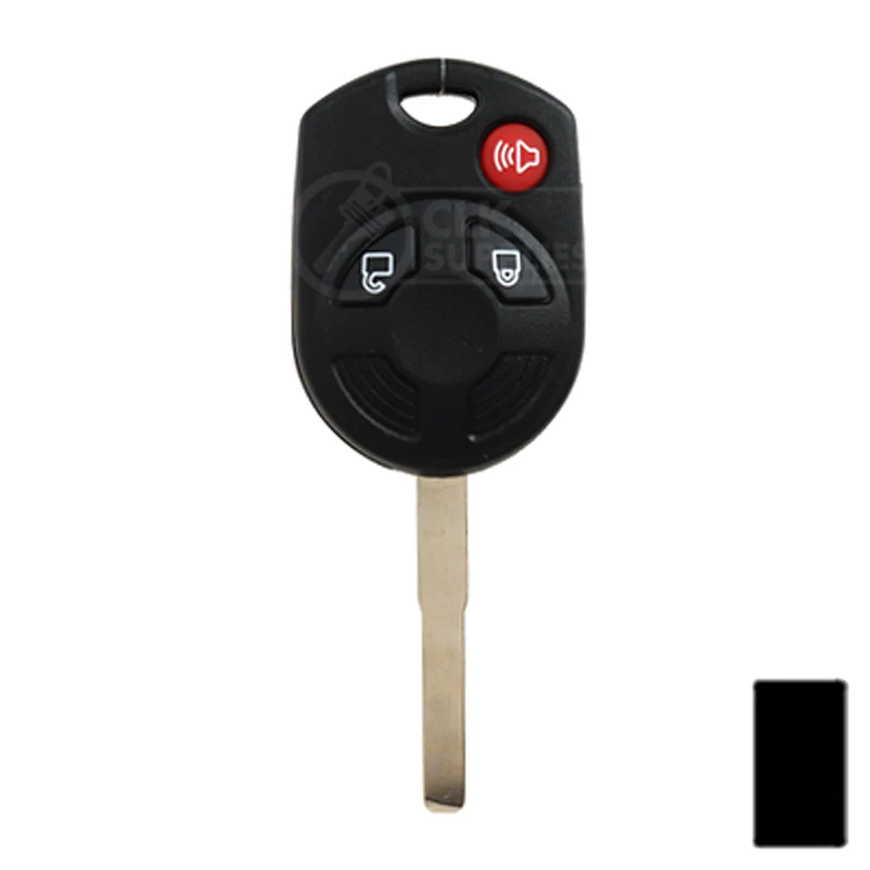 3-Button Remote Head Key Tex 4D-63 (80-Bit) | Ford | 5921707
