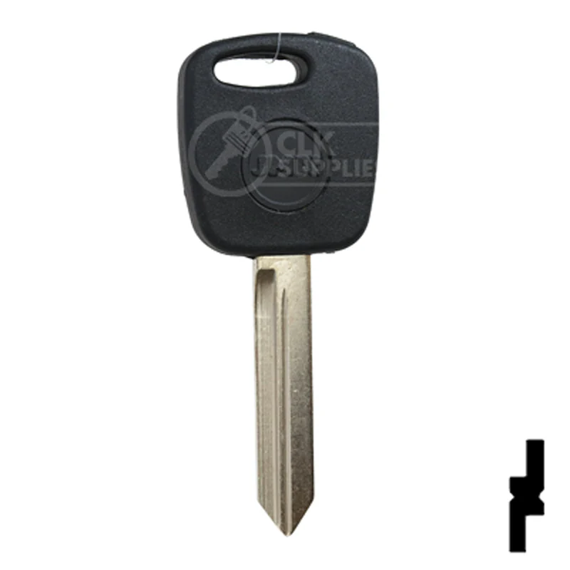 Uncut Transponder Key | Ford | H72PT, 598333 - Image 2