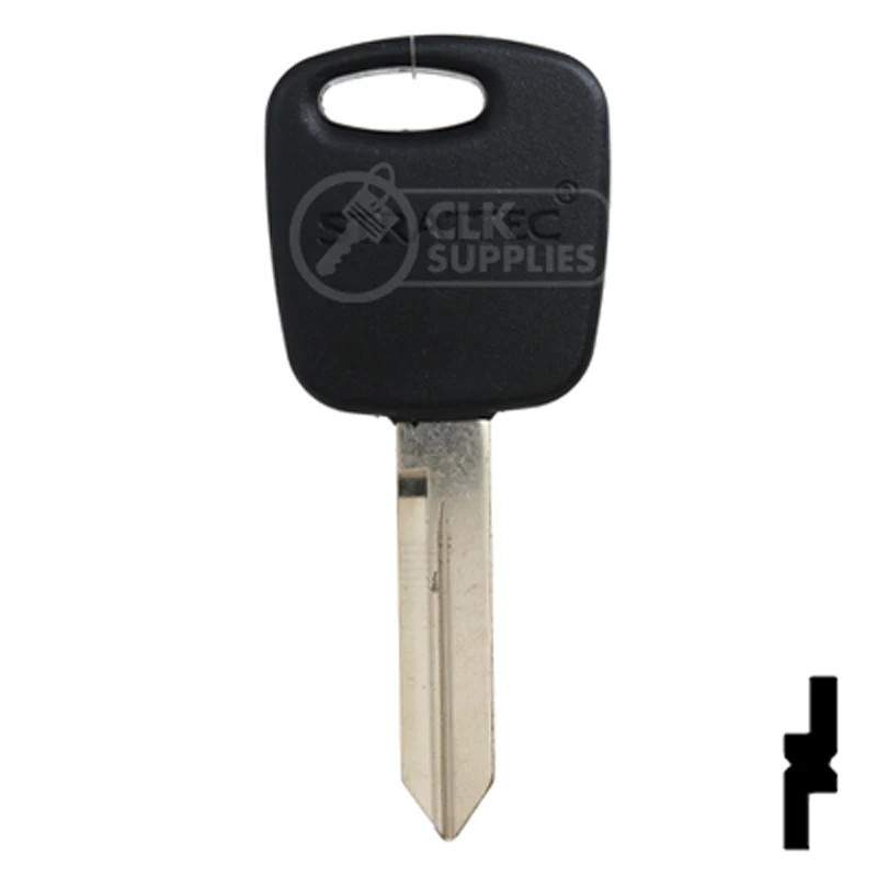 OEM Uncut Transponder Key | Ford | H72-PT,597602